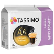 Tassimo l'or café long classique x24 156g