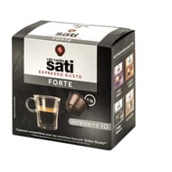 Sati capsules expresso gusto forte x16 112g