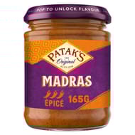 Patak's pate curry madras 165g