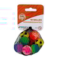 10 ballles rebondissantes 27 mm