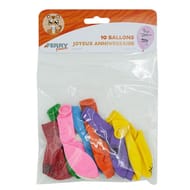 Ferry 10 ballons anniversaire