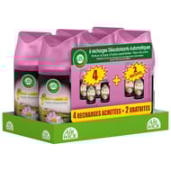 Air wick recharge fresh'matic rare fleur 4+2offertes