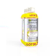 Garnier skinactive eau micellaire biphase tout en 1 lot de 2 x 400 ml