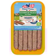 Père Dodu saucisse volaille herbes x6 300g