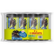 Cora sacs poubelle 4 x15 lien classique 50l