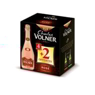 Charles volner rosé 12% vol 4 x 75cl + 2 offertes