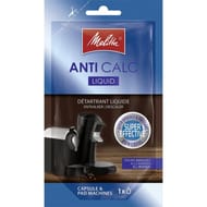 Melitta détartrant unidose liquide 100ml machine espresso