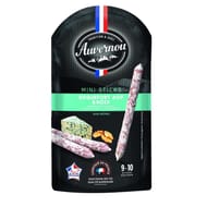 Auvernou saucisson sec pur porc de qualité supérieur roquefort et noix 100g