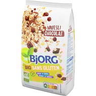 Bjorg muesli chocolat sans gluten bio 375g