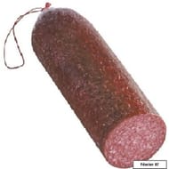 Salami pur porc boyau artificiel