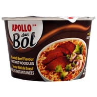 Apollo nouilles dan bol saveur boeuf rôti 85g