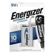 Energizer pile lithium 9 volts (6LR61) ultimate lithium