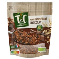 Terres et céréales muesli croustillant au chocolat bio 500g