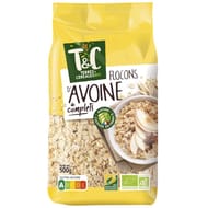 Terres et céréales flocons avoine bio 500g