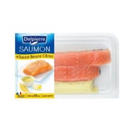 2 PAVES DE SAUMON SAUCE BEURRE CITRON 250G
