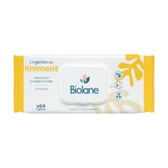 Biolane lingettes à l'huile d'olive x64