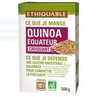 Ethiquable quinoa bio d'Equateur bio 500g