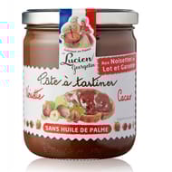 Lucien Georgelin pâte à tartiner noisette cacao sans huile de palme 400g