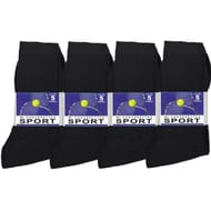 20 paires de mi chaussettes sport NOIR T43\46