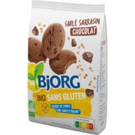 Bjorg sablé sarrasin chocolat sans gluten et bio 250g