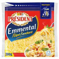 Président emmental rapé fondant 29% mg 200g