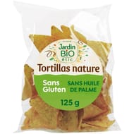 Jardin bio étic tortillas nature sans gluten 125g