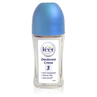 Veet déodorant crème 3 roll-on 75 ml