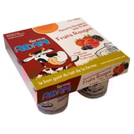 Ferme Adam yaourts aux fruits rouges 4x125g