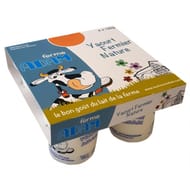 Ferme Adam yaourts nature  4x125g