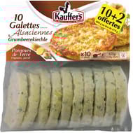 Kauffer's 10 galettes alsaciennes +2 offertes 804g