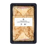 Crêpes de froment jambon emmental x2  280g