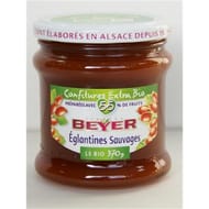 Beyer confiture bio extra églantines 370g