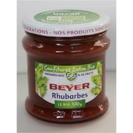 Beyer confiture bio rhubarbe 370g