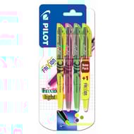 Pilot lot de surligneurs frixion light jaune rose vert + jaune x3+1