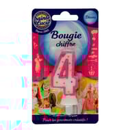 Sainte lucie !bougie chiffre "4"