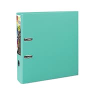 Exacompta classeur à levier xl dos de 8 cm turquoise prem'touch