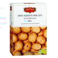Eric Bur mini toast grillés aux céréales bio 150g