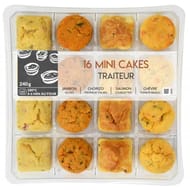 Assortiment de 16 minis cakes 240gr