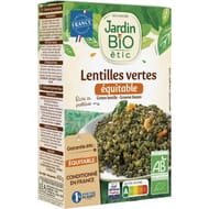 Jardin bio étic lentilles vertes bio 400g