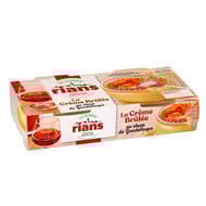 Rians la crème brûlée au rhum de Guadeloupe 2x100g