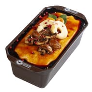 Terrine de chevreuil aux cepes