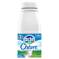 Lactel lait de chèvre demi-écrémé uht bouteille 50cl