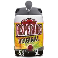 Desperados original bière aromatisée téquila fût 5L 5.9%vol