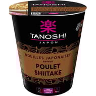 Tanoshi cup nouilles poulet shitake 65g