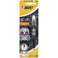 Bic stylo plume X pen decor skull