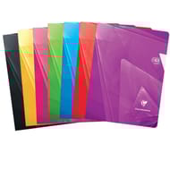 Clairefontaine cahiers piqûres petits carreaux 24X32 48 pages 90g metric 5 couleurs assorties