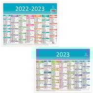 Calendrier 7mois 27X21 kaleidoscope Exacompta