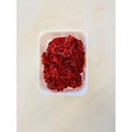 Emincé de boeuf mariné échalote