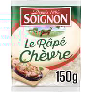 Soignon râpé de chèvre 32% mg 150g
