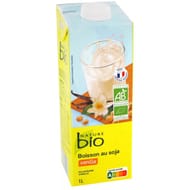 Nature Bio boisson au soja vanille bio 1l